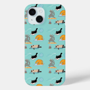 Funny Cats At Yoga iPhone 15 Case