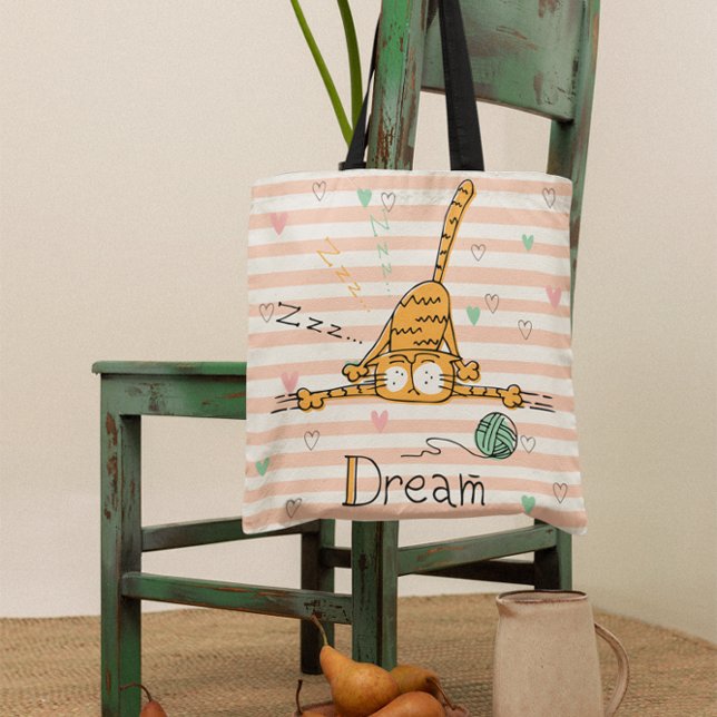 Funny Cats in a Cute Style Tote Bag (Creator Uploaded)