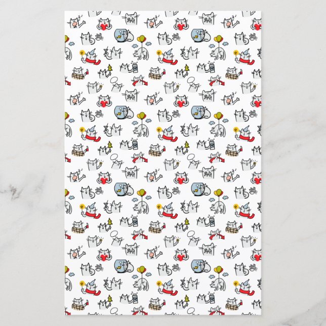 Funny cats, milk and magic. (Front)