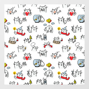 Funny cats, milk and magic.