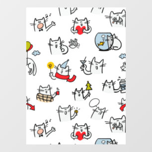 Funny cats, milk and magic.