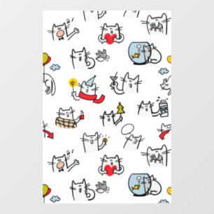Funny cats, milk and magic.