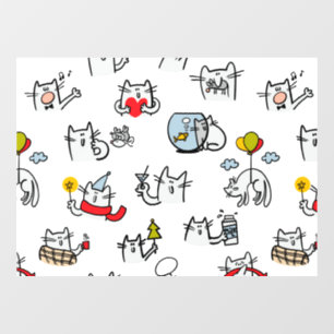 Funny cats, milk and magic.