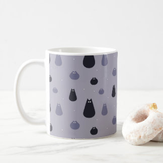 Funny Cats Mug grey
