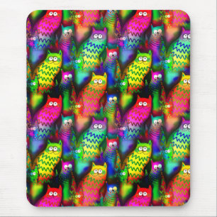 Funny Cats Pattern-54578 Mouse Pad