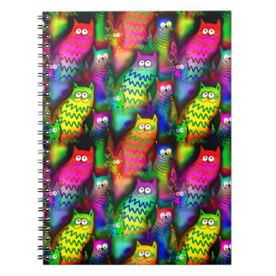 Funny Cats Pattern-54578 Notebook