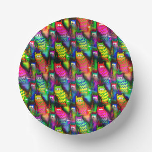 Funny Cats Pattern-54578 Paper Plate