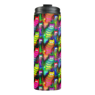 Funny Cats Pattern-54578 Thermal Tumbler