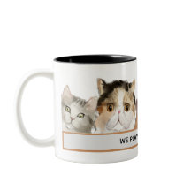 Funny Cats Playing Mahjong Coffee Mug