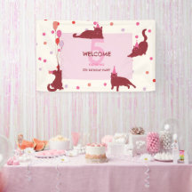 Funny Cats Purrfect Birthday Party