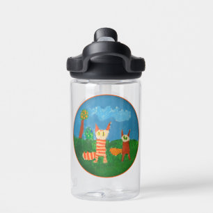 Funny Cats  Water Bottle