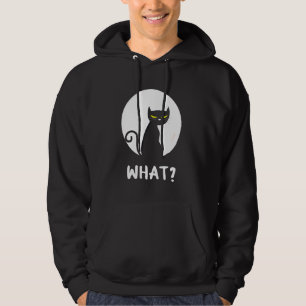 Funny Cats What Horror Halloween Hoodie
