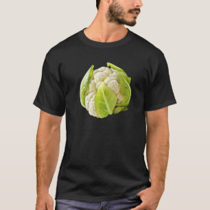 Funny Cauliflower Designs Veggie Lover Vegetables T-Shirt