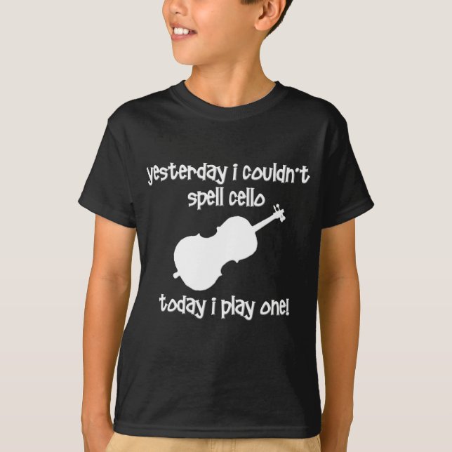 funny cello T-Shirt (Front)