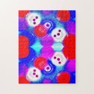 Funny cells art jigsaw puzzle