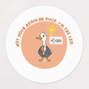 Funny CEO Duck