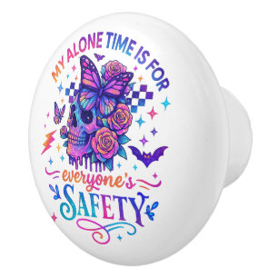 funny ceramic knob