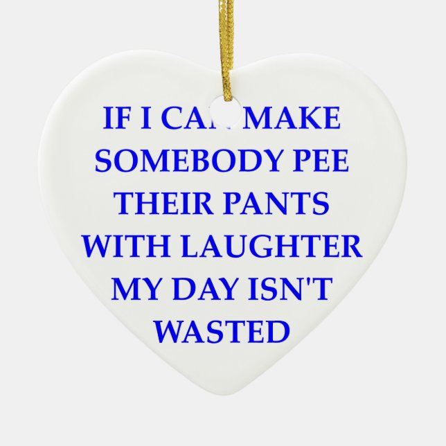 funny ceramic tree decoration (Front)