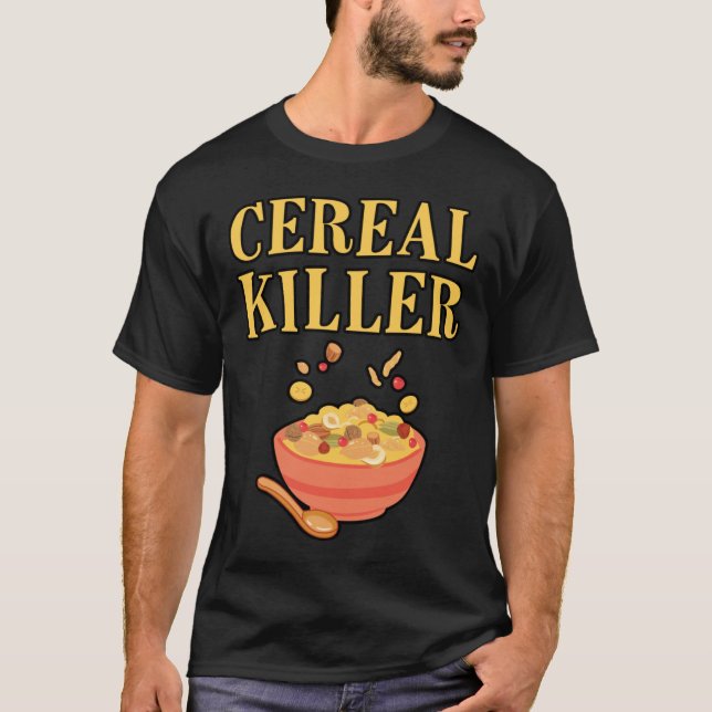 Funny Cereal killer Halloween Costume T-Shirt