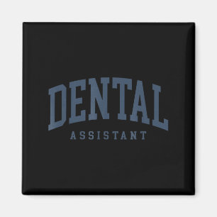Funny Certified Dental Assistant Hygienist Artwork Magnet