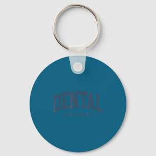 Funny Certified Dental Assistant Hygienist Key Ring