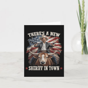 Funny Chad Bianco Cowboy Bianco For California Gov Card
