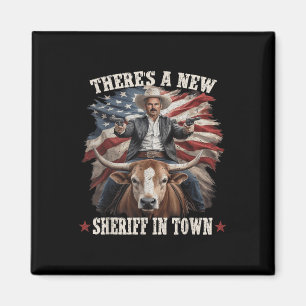 Funny Chad Bianco Cowboy Bianco For California Gov Magnet
