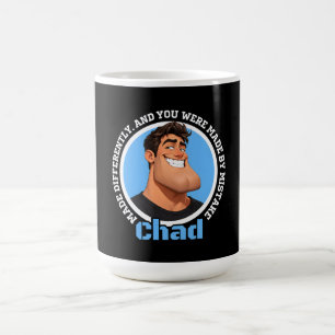 Funny Chad Character Sarcastic Quote Graphic Illus Coffee Mug