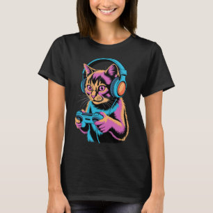 Funny Chameleon Video Games Lover Gamer Gaming  T-Shirt