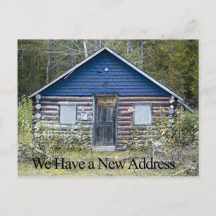 Funny Change of Address Card - Place in the Woods