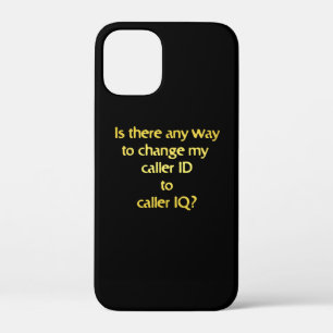 Funny Changing ID to IQ Joke iPhone 12 Mini Case