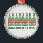 FUNNY  CHANUKAH HANUKKAH LITES GIFTS METAL TREE DECORATION<br><div class="desc">GIVE THESE HANUKKAH LITES GIFTS TO YOUR FAVORITE DRINKERS WHO APPRECIATE JEWISH HUMOR.</div>