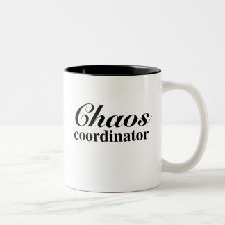 Funny Chaos Coordinator Mug for Mum