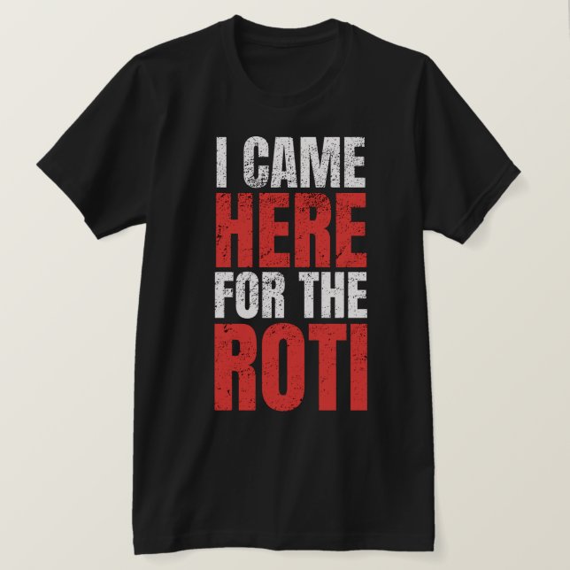 Funny Chapati T-Shirt (Design Front)