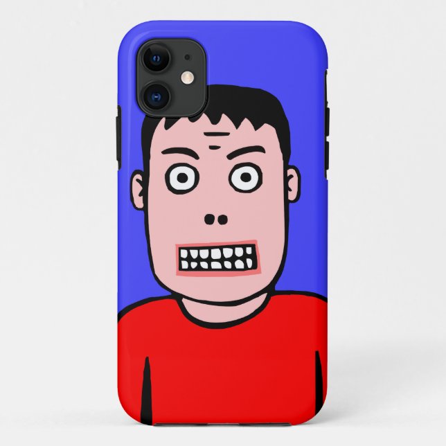 Funny Character 01 Case-Mate iPhone Case (Back)