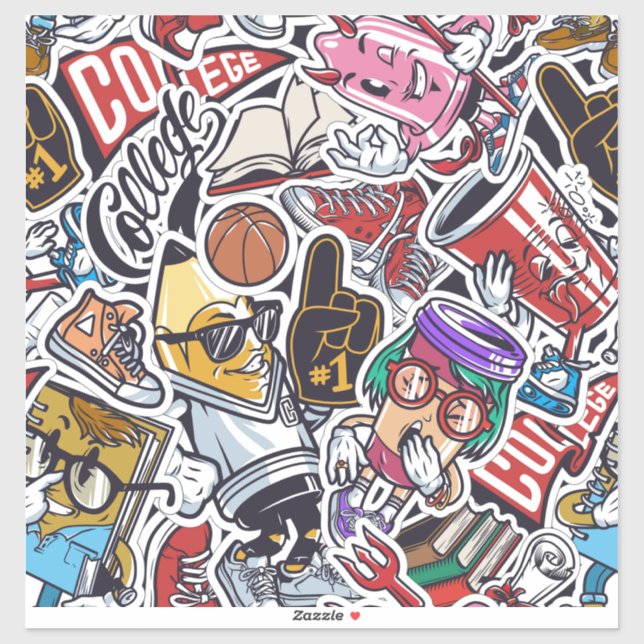 Funny Character FUN CARTOON COMIC (Sheet)