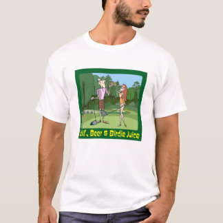 Funny Character Golf T-Shirt