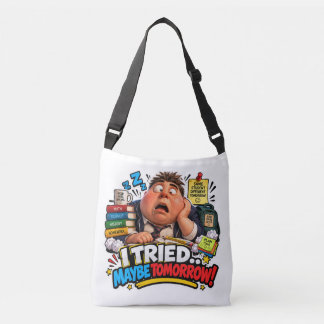 Funny Characters Back to School Balloon Crossbody Bag