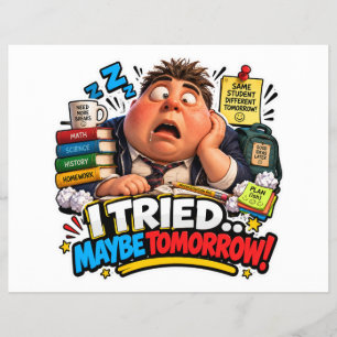 Funny Characters Back to School Balloon Flyer