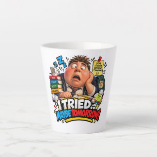 Funny Characters Back to School Balloon Latte Mug