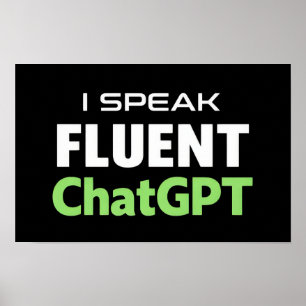 Funny ChatGPT Poster