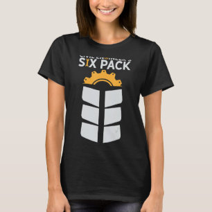 Funny Check Out My Six Pack Civil Engineer's Six P T-Shirt