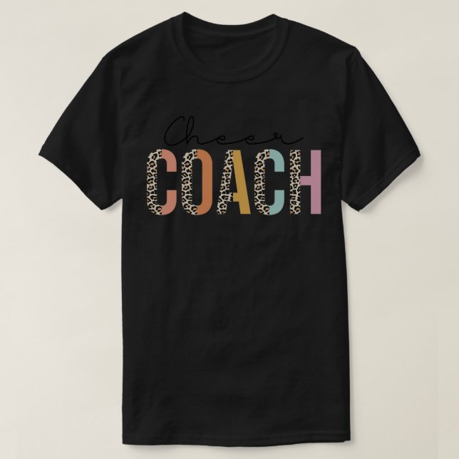 Funny Cheer Coach Gifts for Cheerleader Coach Chee T-Shirt (Design Front)