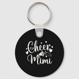 Funny Cheer Mimi Cheerleading Cute Mum Grandma Mat Key Ring