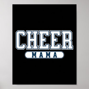 Funny Cheer Mum Cheerleading For Cheerleader Squad Poster
