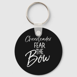Funny Cheer Team Gift Matching Cheerleader Fear Th Key Ring