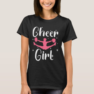 Funny Cheerleader Design For Girls Teen Women Chee T-Shirt
