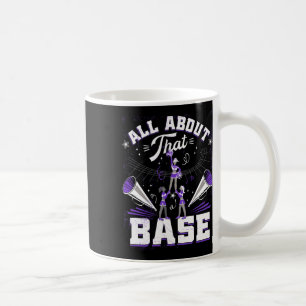 Funny Cheerleading All About That Se Cheer Leader Coffee Mug