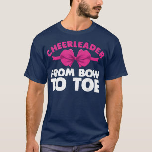 Funny Cheerleading Art For Teen Girl Women Cheerle T-Shirt
