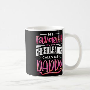 Funny Cheerleading Dad Father Tie Tie Dye Cheer Da Coffee Mug